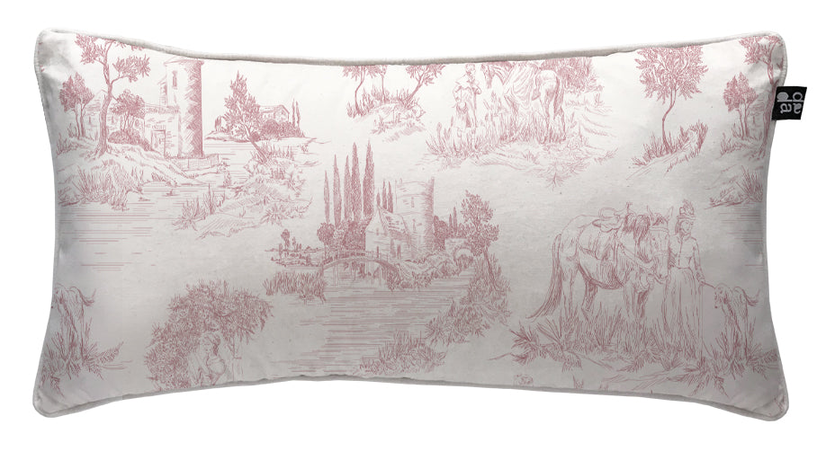 Toile De Jouy Pink
