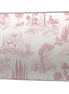 Cojín Toile De Jouy Pink 90 x 35 cm