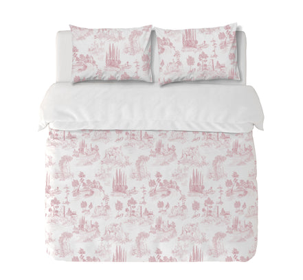 Toile De Jouy Pink