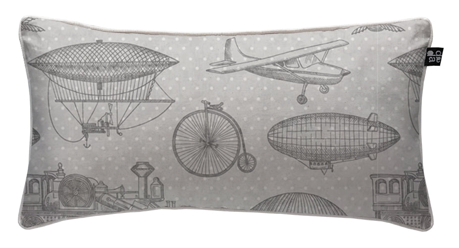 Cojín Vintage Machine 70 x 35 cm