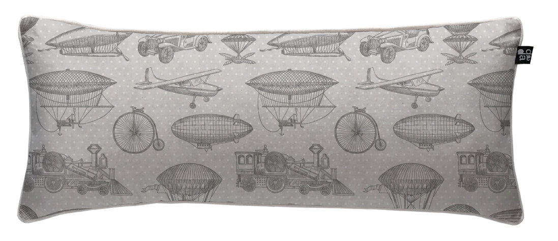 Cojín Vintage Machine 90 x 35 cm