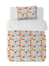Funda Plumón Water Flowers Cuna 145 x 105 cm