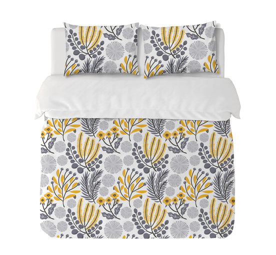 Funda Plumón Yellow Grey Super King