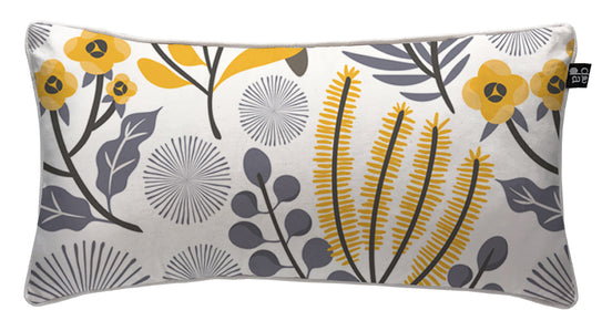 Cojín Yellow Grey 70 x 35 cm