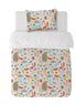 Funda Plumón Zoo Party Cuna 145 x 105 cm