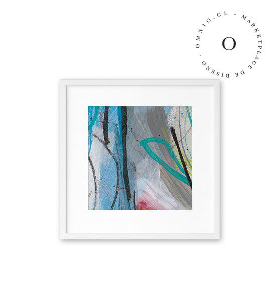 Abstract Green Painting Cuadro