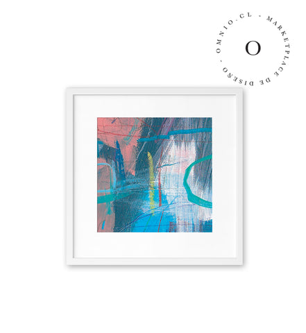 Abstract Pink Painting Cuadro