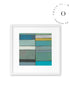 Blue Rectangle Cuadro