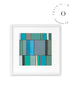 Blue Square Cuadro
