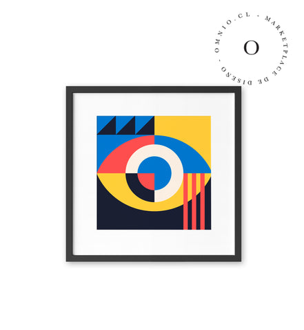 Color Bauhaus II Cuadro