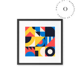 Color Bauhaus I Cuadro