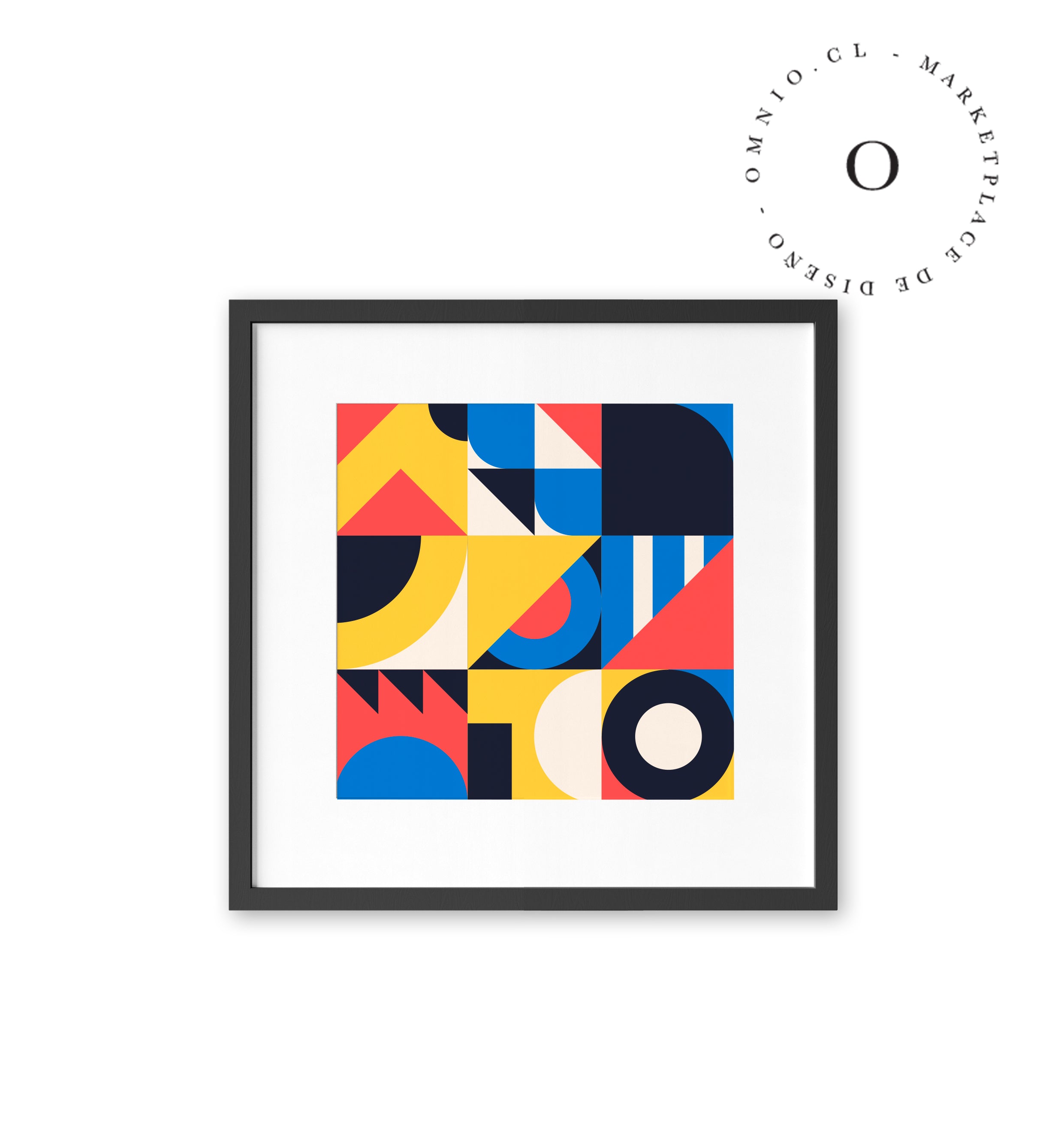 Color Bauhaus I Cuadro