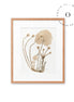Dry Leaves Beige Cuadro