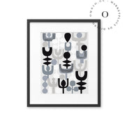 Memphis Garden Grey I Cuadro