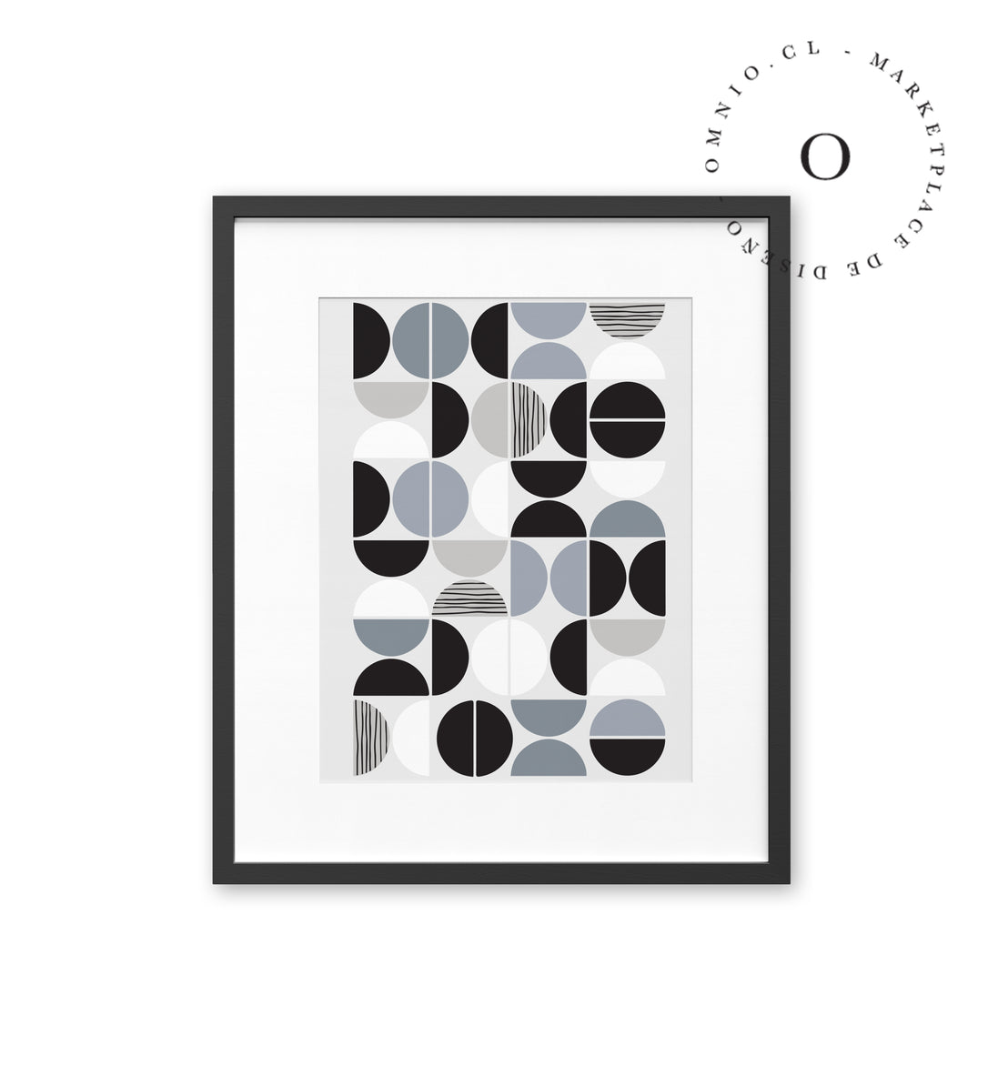 Memphis Garden Grey II Cuadro