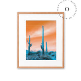 Orange Desert Cuadro