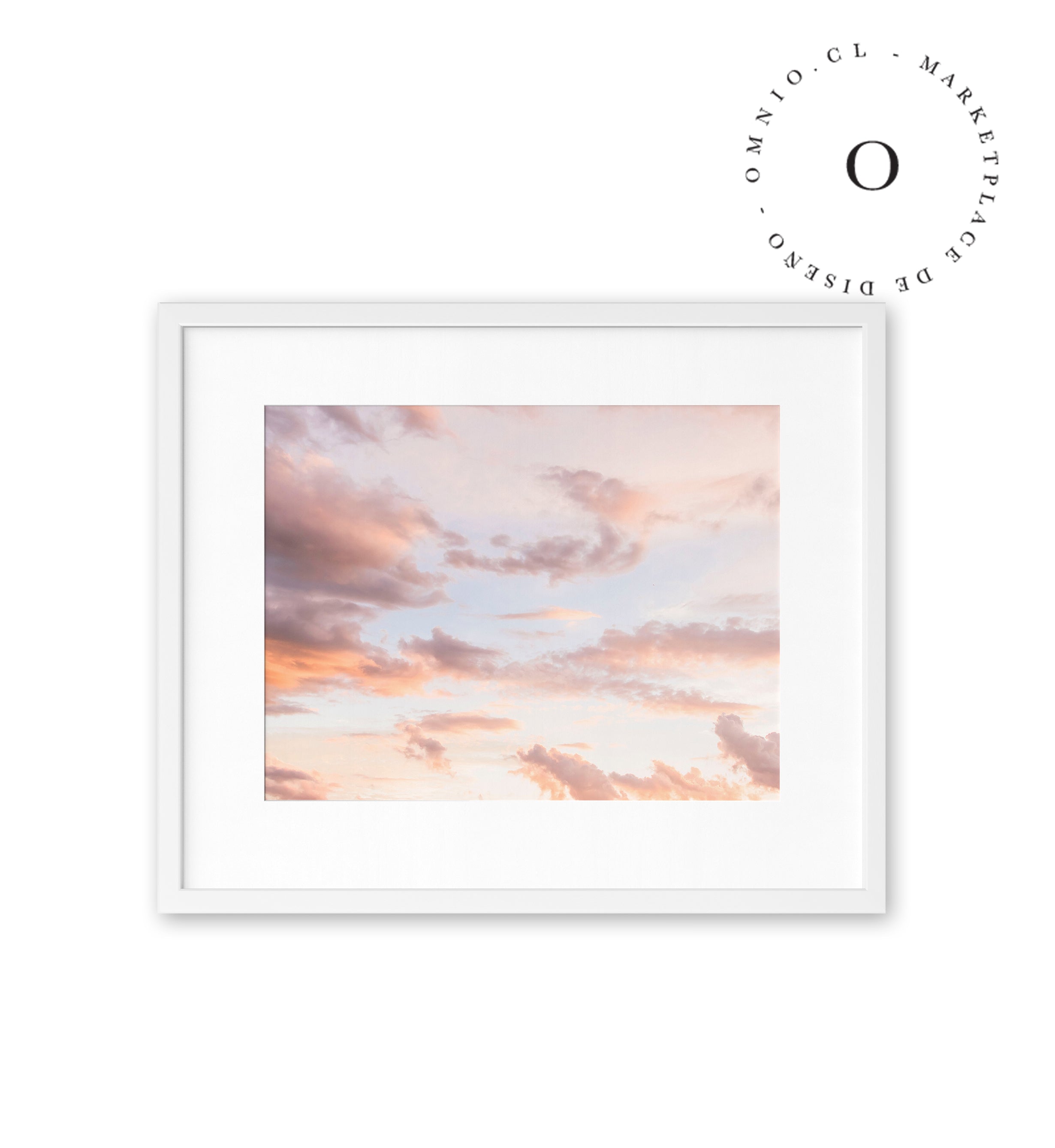 Pink Sky Cuadro