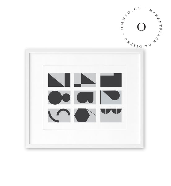 Small Shapes II Cuadro