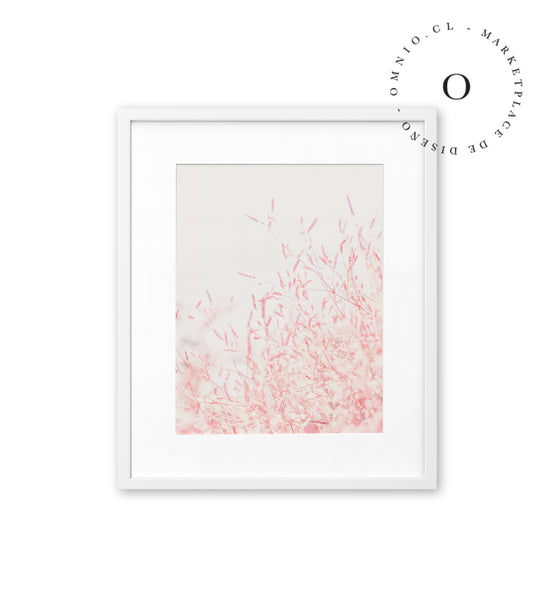 Soft Pink Sprouts Cuadro