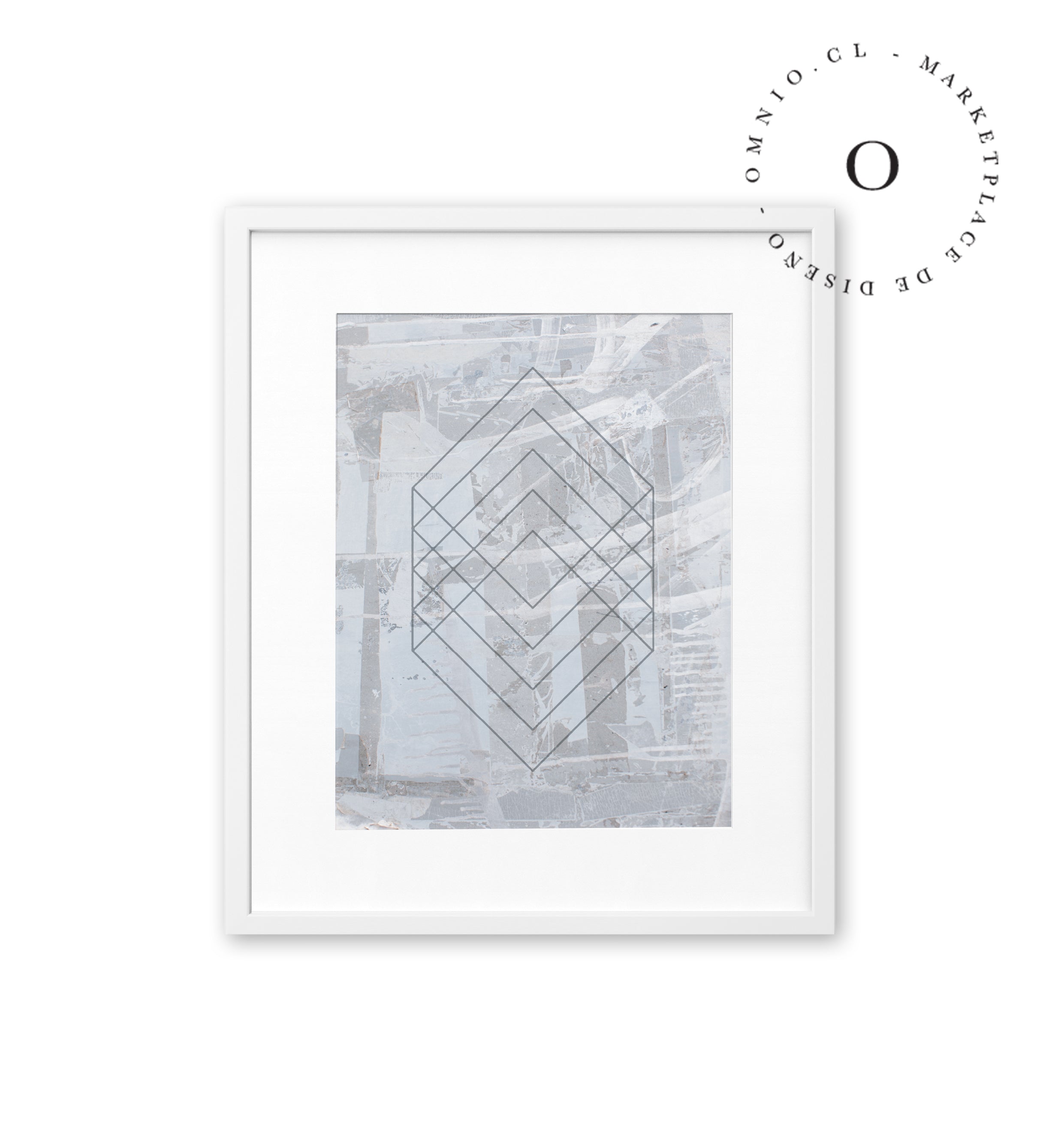 Square Lines Cuadro