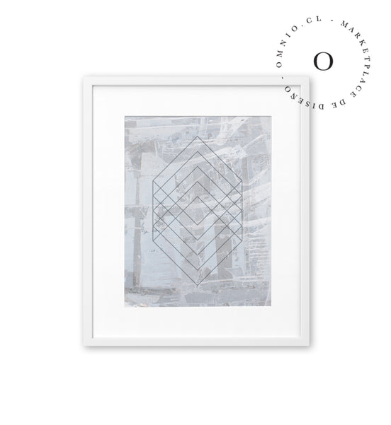 Square Lines Cuadro