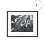 Street Photography Stop Bike Cuadro