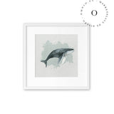 Watercolor I Whale Cuadro