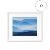 Watercolor Mountains Cuadro