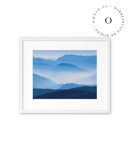 Watercolor Mountains Cuadro