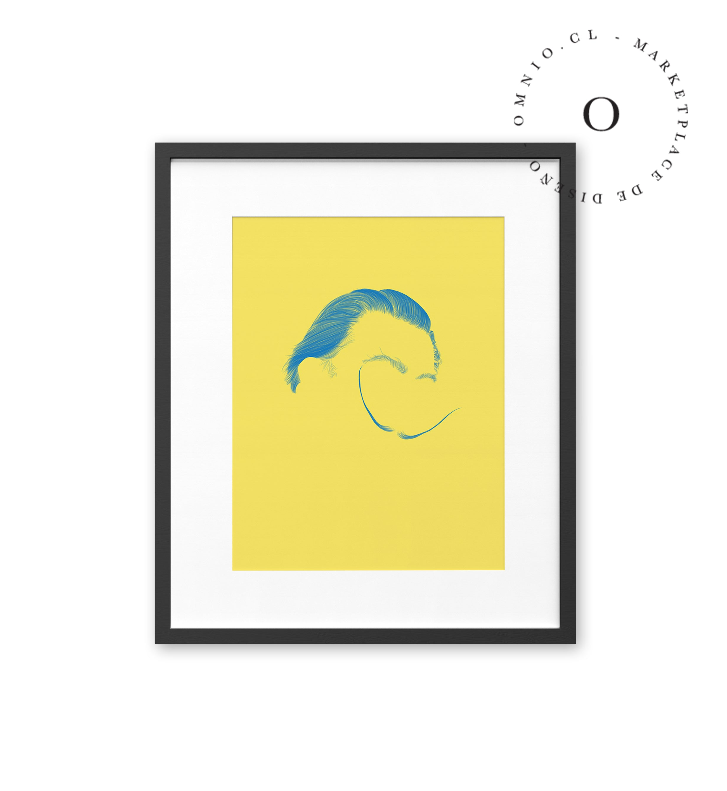 Yellow Dali Cuadro