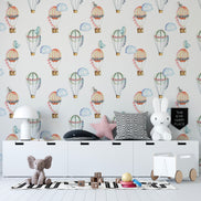 Papel Mural y Vinilico Autoadhesivo para muros de la marca The Wall, diseño de tendencia Air Balloon