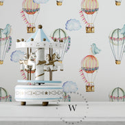 Papel Mural y Vinilico Autoadhesivo para muros de la marca The Wall, diseño de tendencia Air Balloon