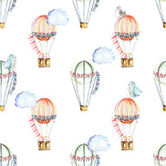 Papel Mural y Vinilico Autoadhesivo para muros de la marca The Wall, diseño de tendencia Air Balloon