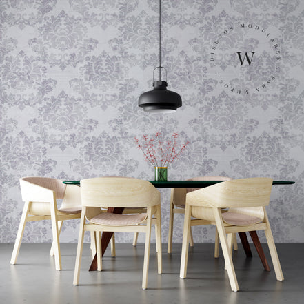Papel Mural y Vinilico Autoadhesivo para muros de la marca The Wall, diseño de tendencia Alcazar