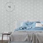 Papel Mural y Vinilico Autoadhesivo para muros de la marca The Wall, diseño de tendencia Ancla