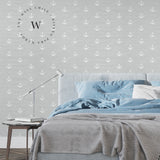 Papel Mural y Vinilico Autoadhesivo para muros de la marca The Wall, diseño de tendencia Ancla