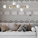 Papel Mural y Vinilico Autoadhesivo para muros de la marca The Wall, diseño de tendencia Andino Beige