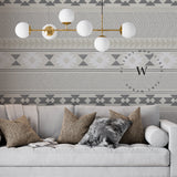 Papel Mural y Vinilico Autoadhesivo para muros de la marca The Wall, diseño de tendencia Andino Beige