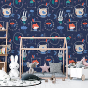 Papel Mural y Vinilico Autoadhesivo para muros de la marca The Wall, diseño de tendencia Animals Portrait