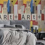 Papel Mural y Vinilico Autoadhesivo para muros de la marca The Wall, diseño de tendencia Art +