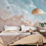 Papel Mural y Vinilico Autoadhesivo para muros de la marca The Wall, diseño de tendencia Beach