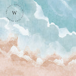 Papel Mural y Vinilico Autoadhesivo para muros de la marca The Wall, diseño de tendencia Beach