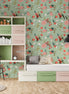 Papel Mural y Vinilico Autoadhesivo para muros de la marca The Wall, diseño de tendencia Beauty Flower