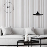 Papel Mural y Vinilico Autoadhesivo para muros de la marca The Wall, diseño de tendencia Beige Lines