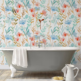 Papel Mural y Vinilico Autoadhesivo para muros de la marca The Wall, diseño de tendencia Big Flowers