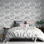 Papel Mural y Vinilico Autoadhesivo para muros de la marca The Wall, diseño de tendencia Bike