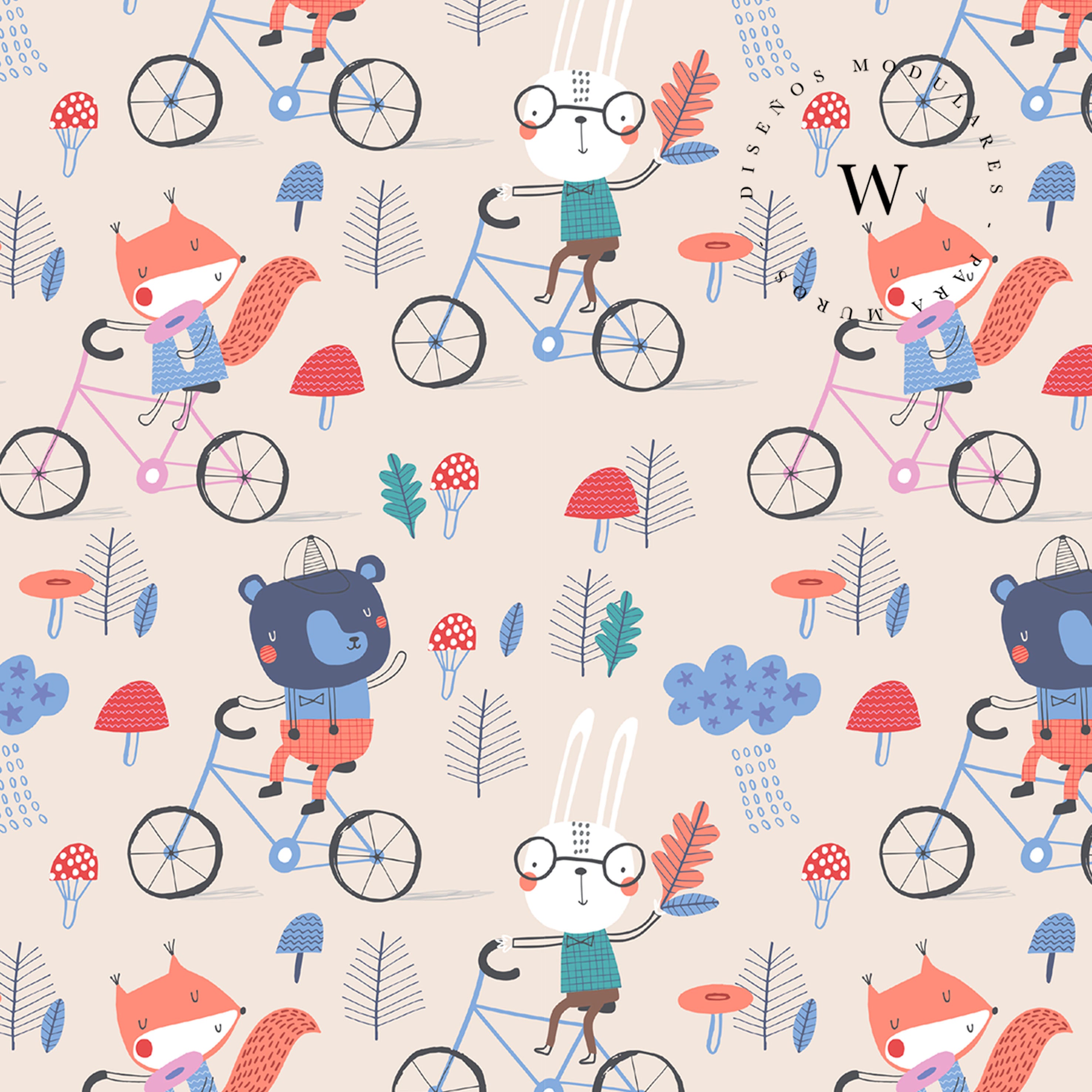 Biking Animals