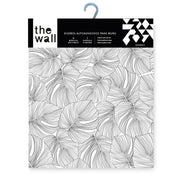 Papel Mural y Vinilico Autoadhesivo para muros de la marca The Wall, diseño de tendencia Black Moustera