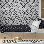 Papel Mural y Vinilico Autoadhesivo para muros de la marca The Wall, diseño de tendencia Black Stroke