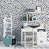 Papel Mural y Vinilico Autoadhesivo para muros de la marca The Wall, diseño de tendencia Black Stroke